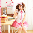 貼心誘惑！澎澎裙三件式女傭服　