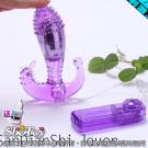 潮吹高手(超柔軟)G點按摩棒 三點齊攻