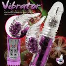 淫樂戀豚 288段變頻式正逆轉伸縮轉珠棒-電鍍紫 /7