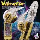 淫樂戀豚 288段變頻式正逆轉伸縮轉珠棒-電鍍金 /7