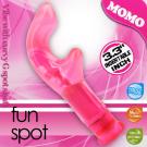 MOMO-多功能袖珍型防水G點震動按摩棒