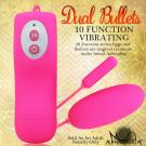 APHRODISIA-沉默誘惑10段變頻強力震動雙蛋-粉/8