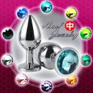 激情玩伴 寶石後庭栓(中號) /8