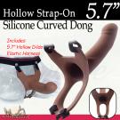 APHRODISIA-天使吻 空心穿戴式老二按摩棒-5.7吋...