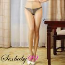 嬌戀誘惑-顯瘦3D柔滑性感透明絲襪(前後開襠)-膚色