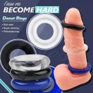 Dount Ring 猛男增強鎖精三色環(特)/8