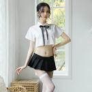 青春活力-性感誘惑兩件式學生角色服